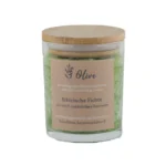 Duftkerze aus Olivenwachs - Sibirische Fichte