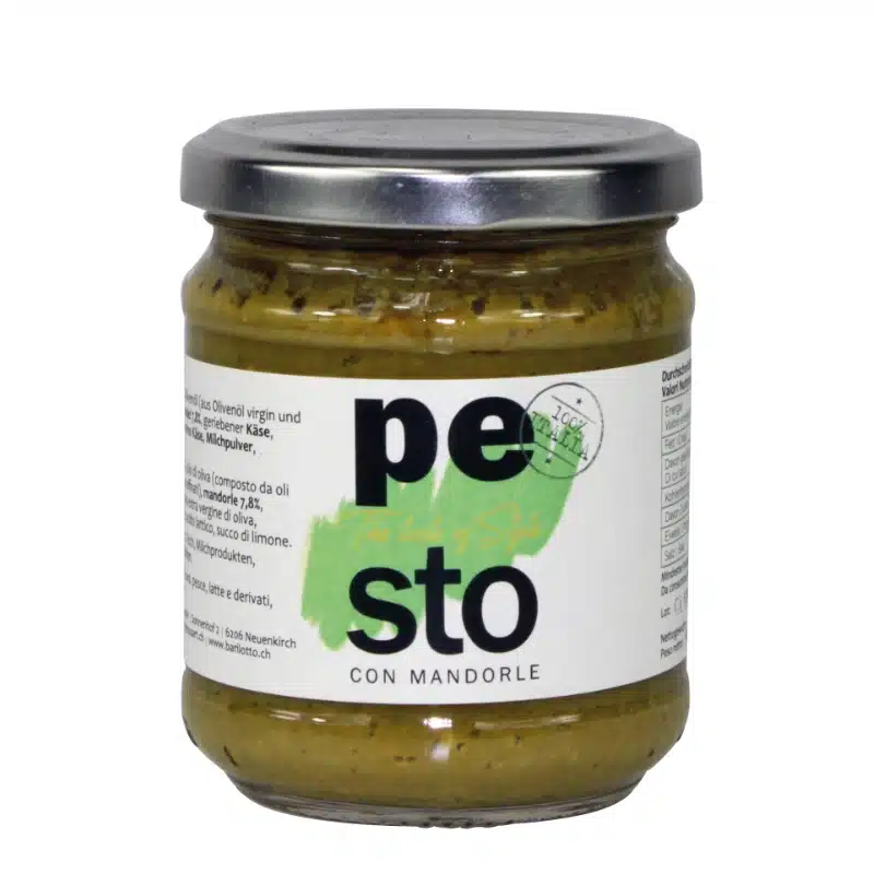 Basilikumpesto zu Pasta, GenussArt